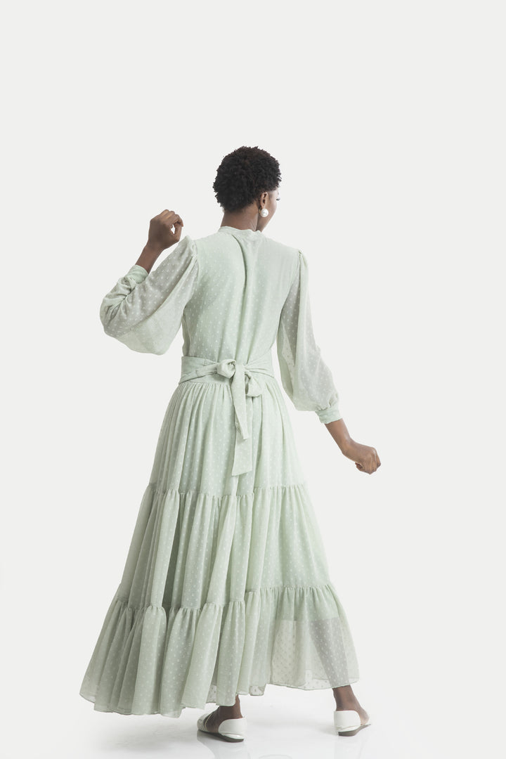 Rosalia Gathered Maxi Dress