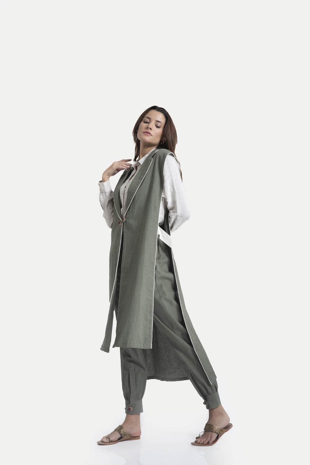 Liana Seamless Long Jacket Jogger Co-ord