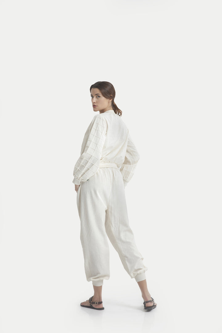 Sophie Zipper Blouse Jogger Co-ord