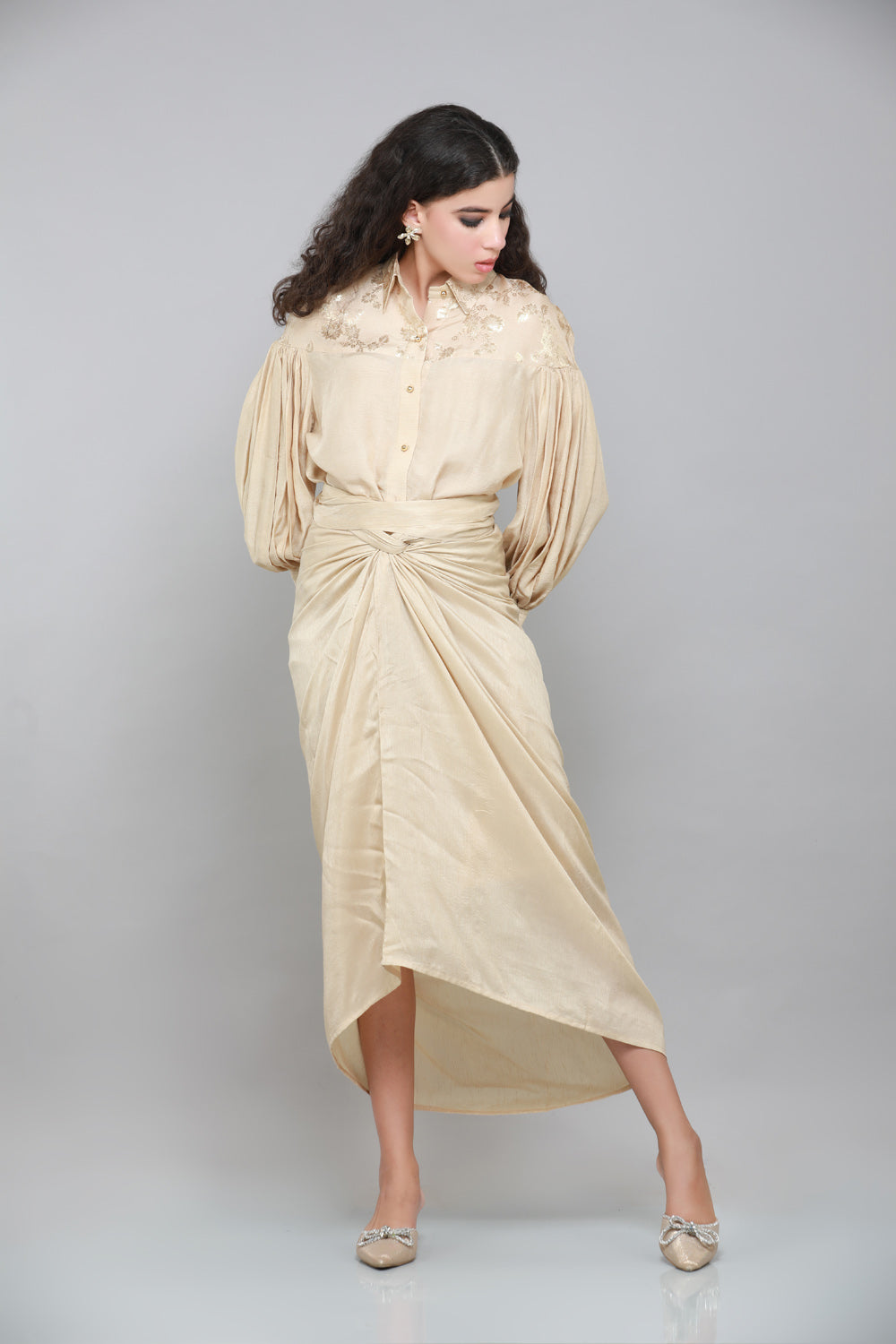 ZERIN DRAPED CO-ORD