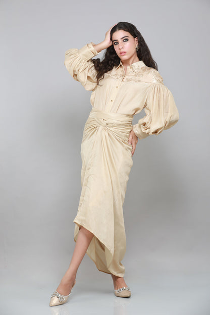 ZERIN DRAPED CO-ORD