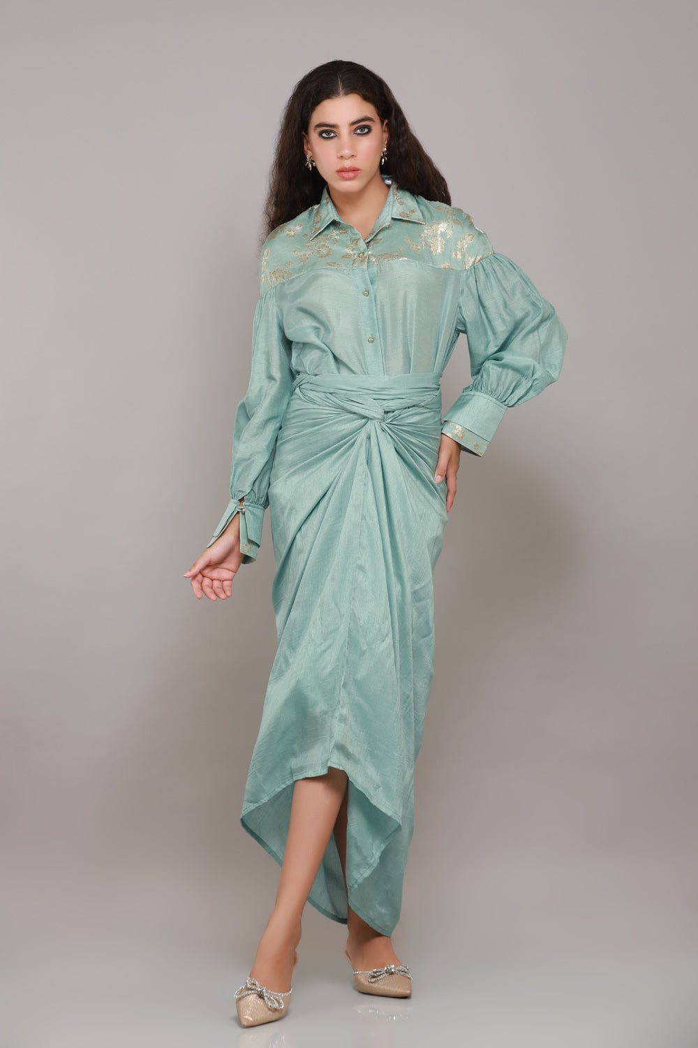 ZERIN DRAPED CO-ORD