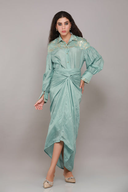 ZERIN DRAPED CO-ORD