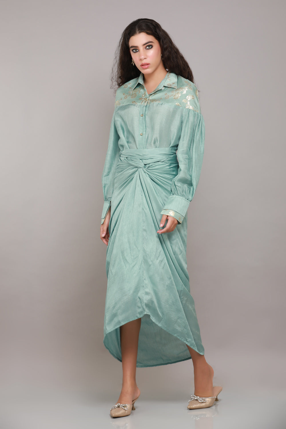 ZERIN DRAPED CO-ORD