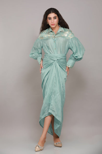 ZERIN DRAPED CO-ORD
