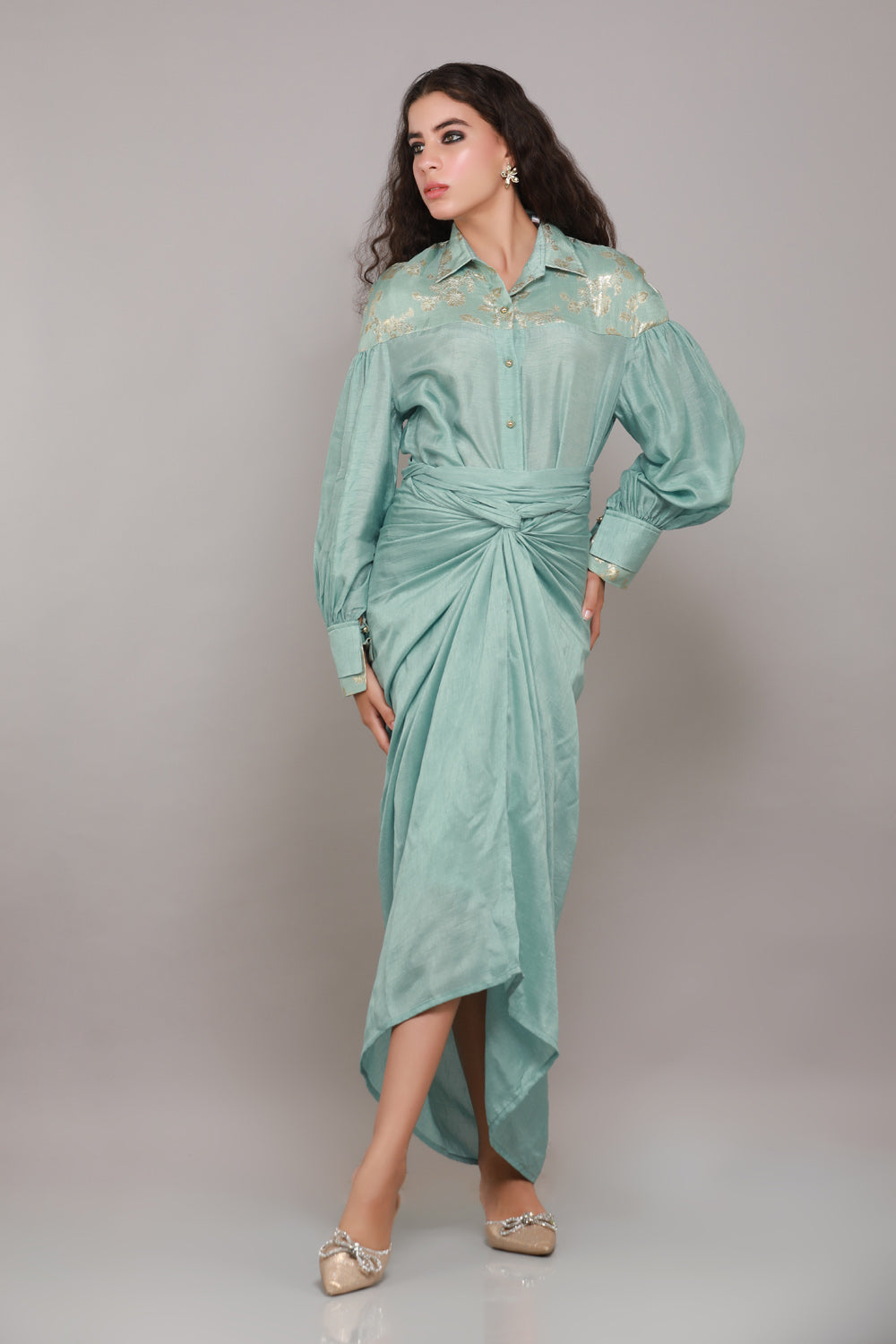 ZERIN DRAPED CO-ORD