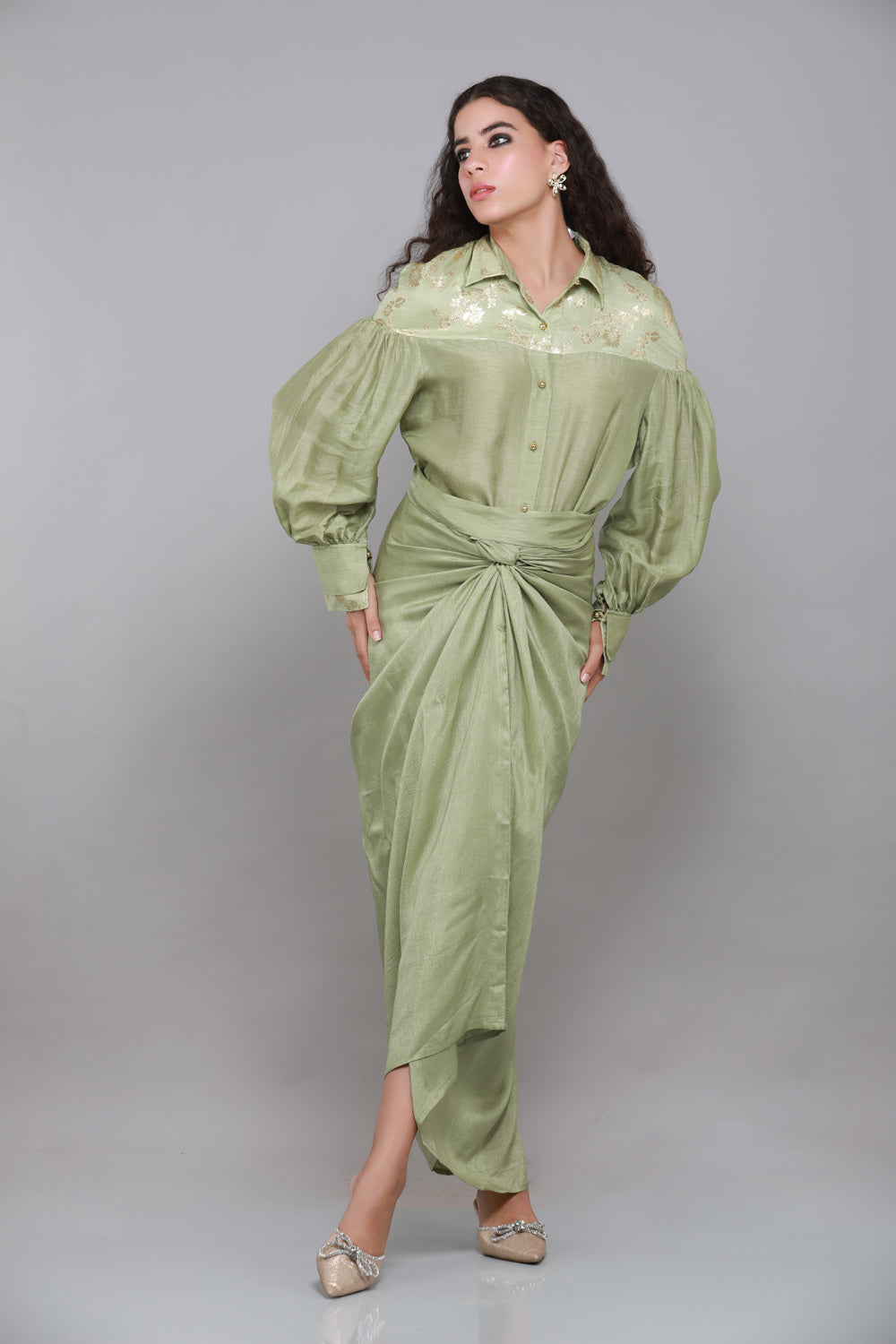 ZERIN DRAPED CO-ORD