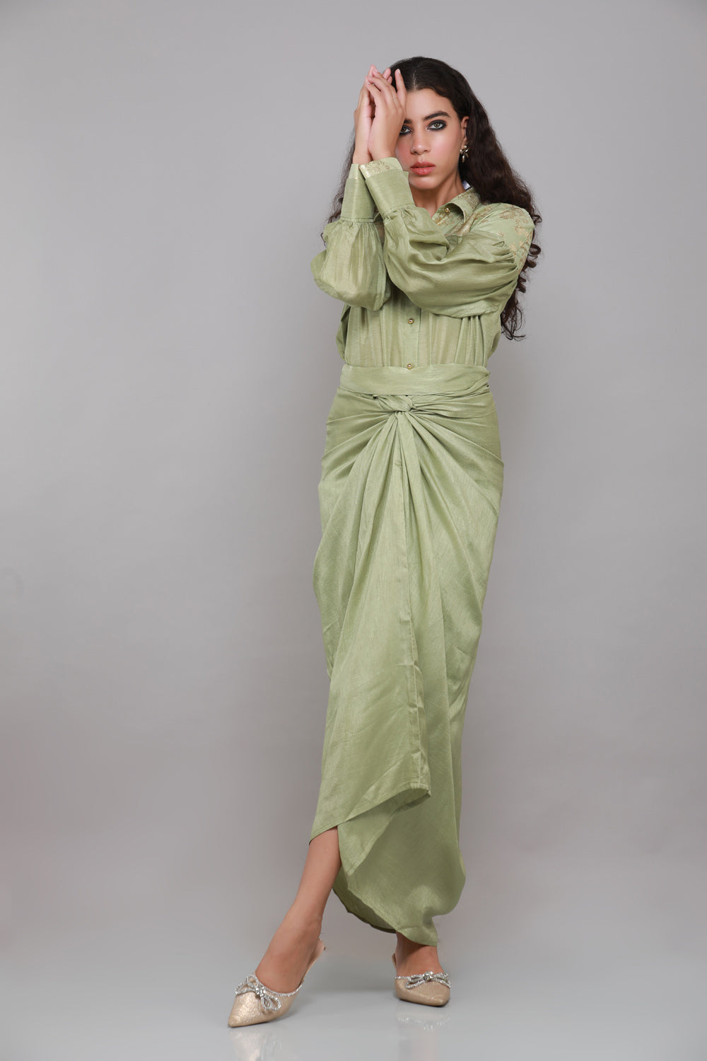 ZERIN DRAPED CO-ORD