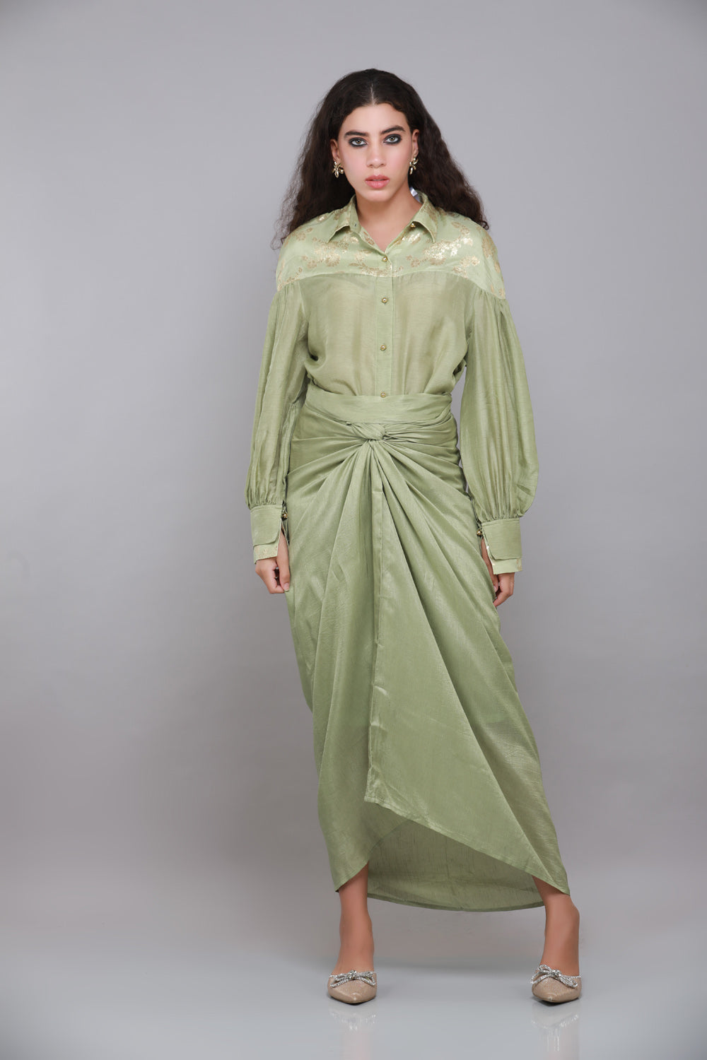 ZERIN DRAPED CO-ORD