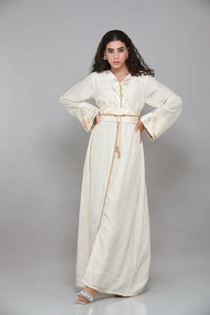 MARGINA BELTED JALABIYA