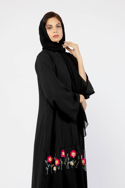 Iris Embroidered Abaya with Shyla freeshipping - House of THL - Live Your Feminity