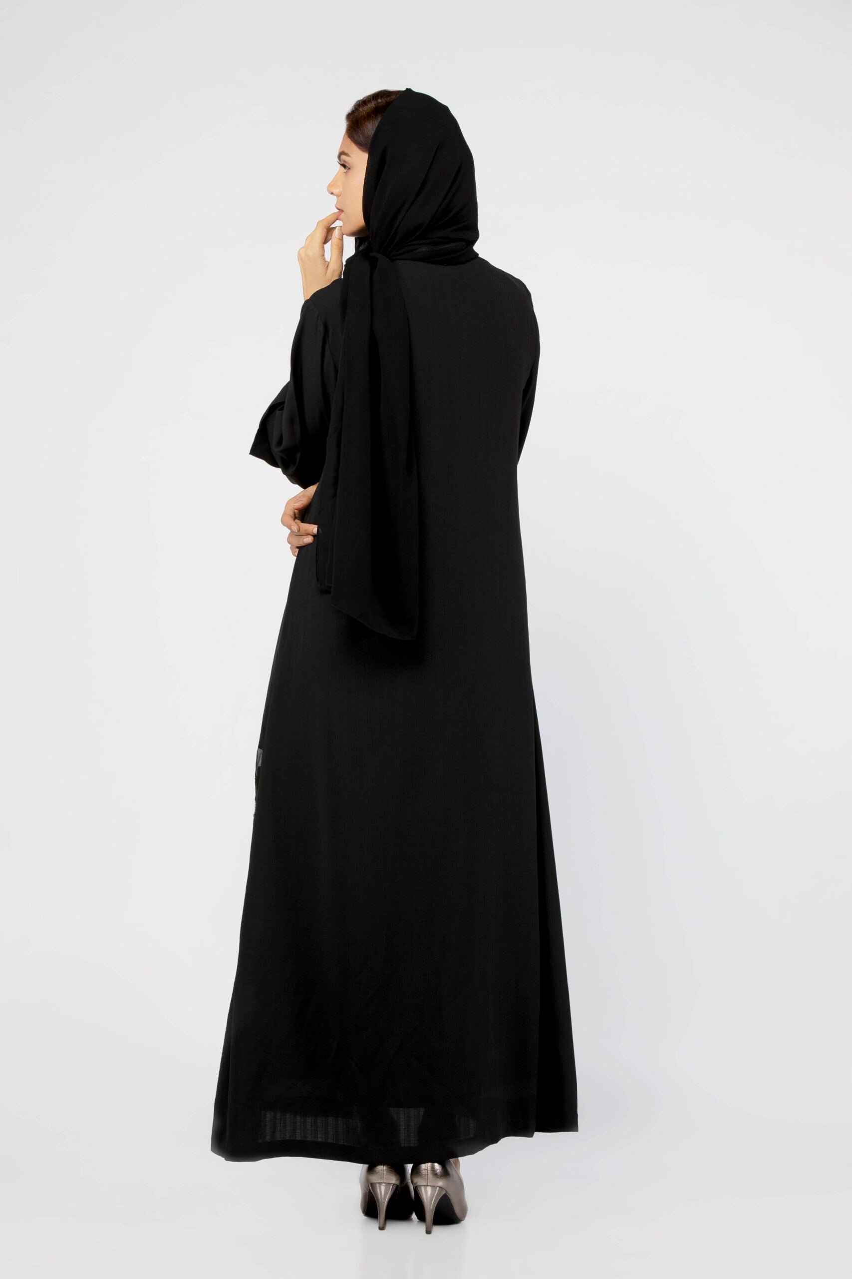 Iris Embroidered Abaya with Shyla freeshipping - House of THL - Live Your Feminity