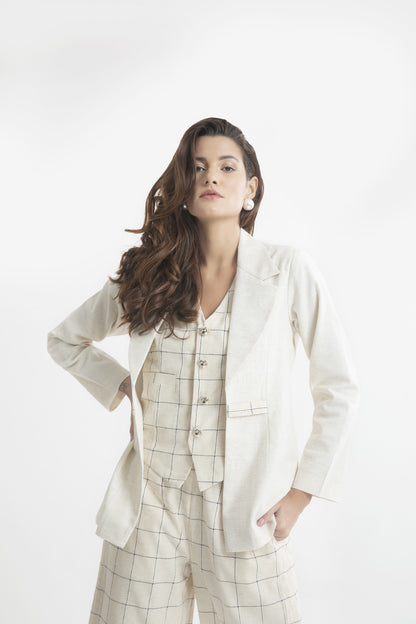 Beatrice Trouser Suit with Gilet