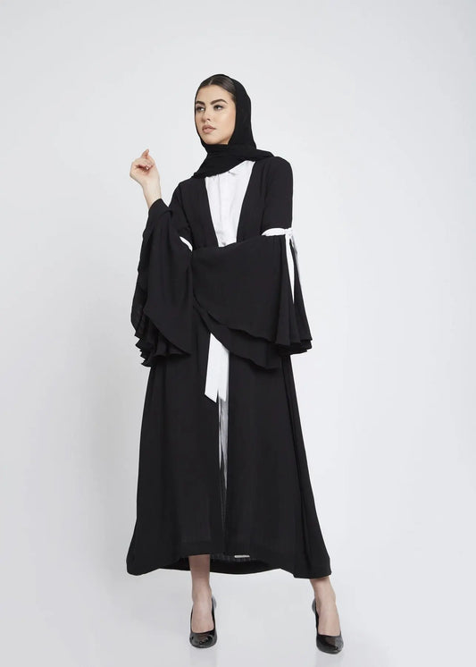 B&W LOVED Abaya House of THL - Live Your Feminity