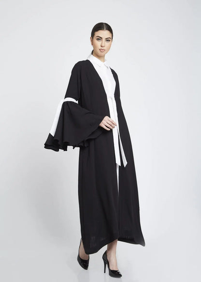 B&W LOVED Abaya House of THL - Live Your Feminity