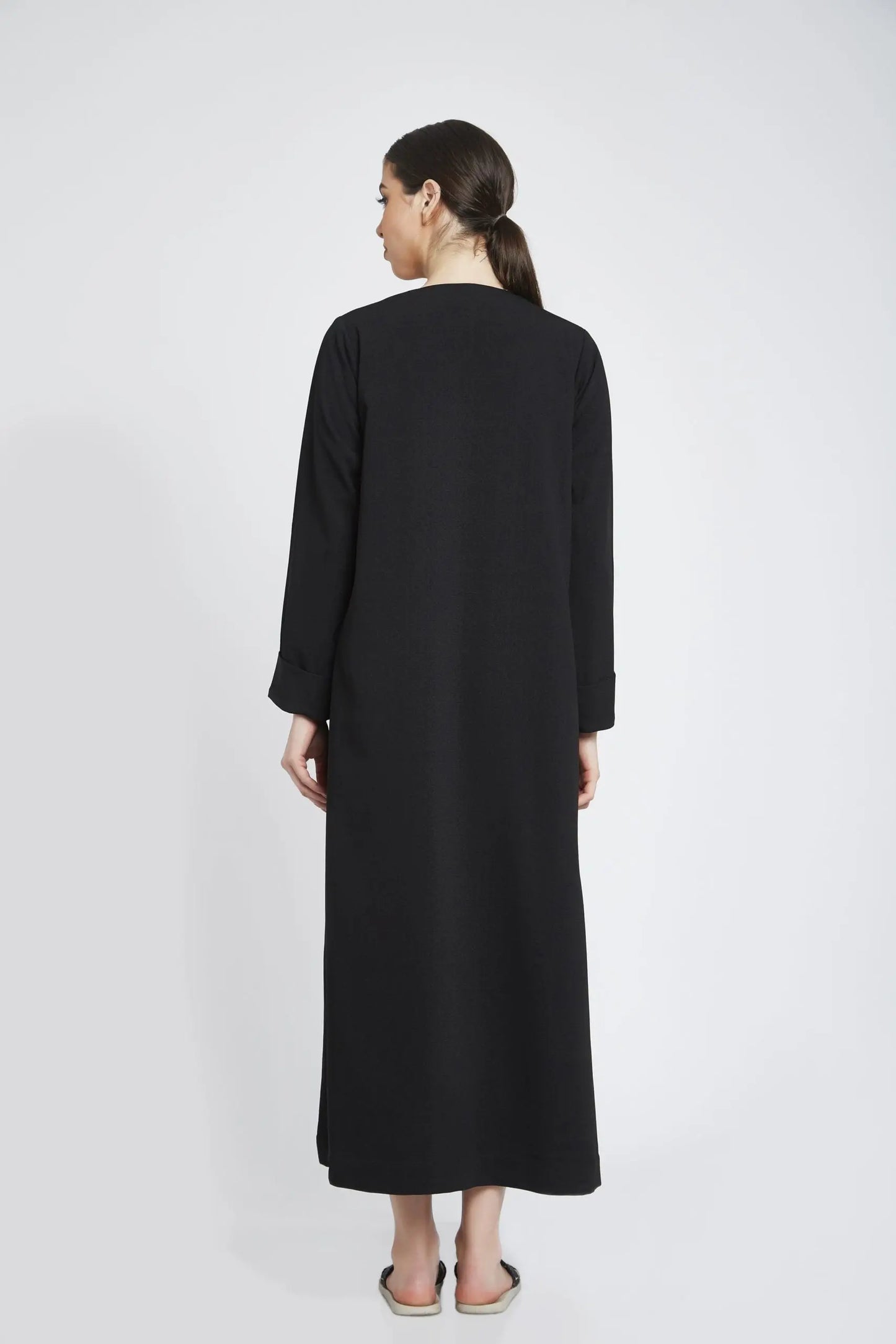 B&W Lake Abaya House of THL - Live Your Feminity