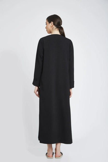 B&W Lake Abaya House of THL - Live Your Feminity