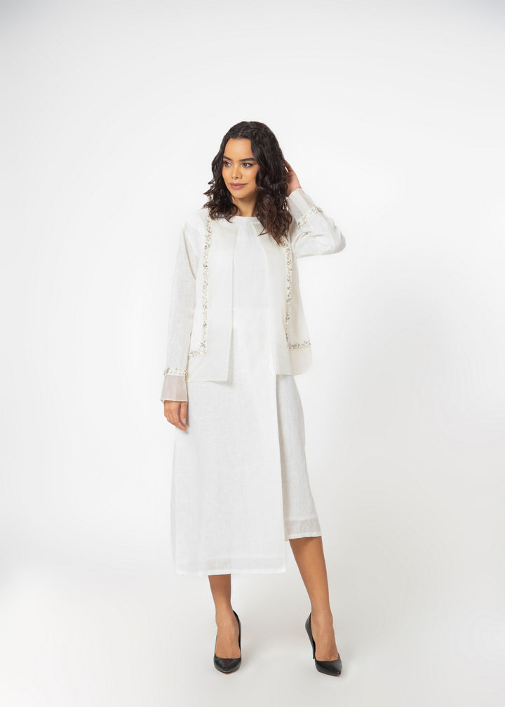 Celine Front Open Jacket with Shift Dress freeshipping - House of THL - Live Your Feminity