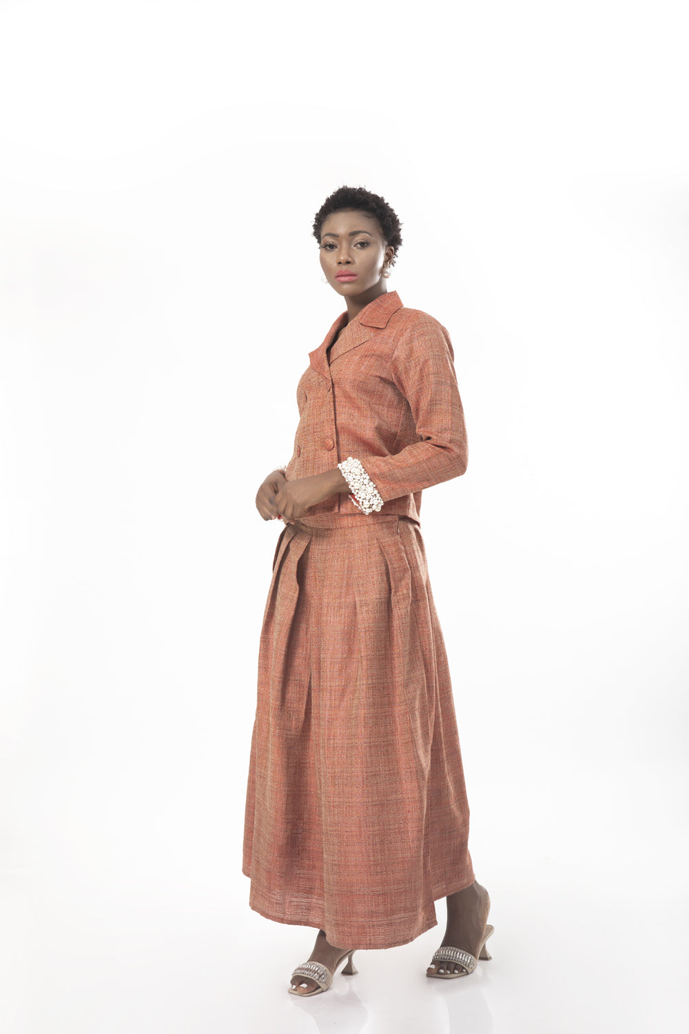 Diana Double Breasted Jacket Co-ord (Skirt)