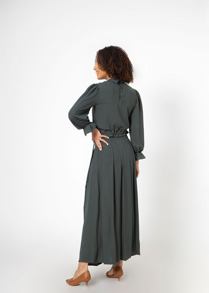 Janelle Skirt Blouse Set freeshipping - House of THL - Live Your Feminity