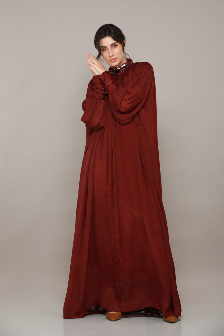 Tiffiny Gathered Dress with belt